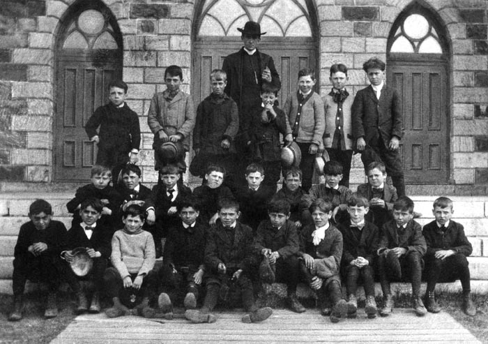 Classe du primaire en 1915