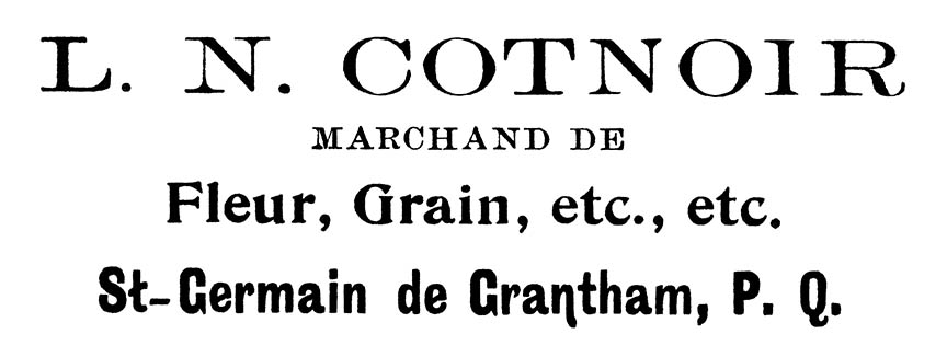 Logo du marchand L.N. Cotnoir